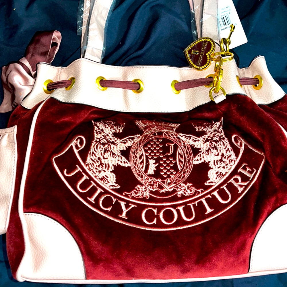 SOLD ***Dark Red Juicy Couture Daydreamer
